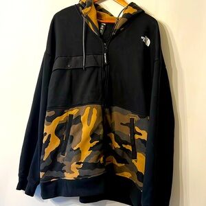 The North Face full zip hooded sweatshirt XXL